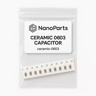 Product Zentrix Ceramic 0603 Capacitor model 820694 Image