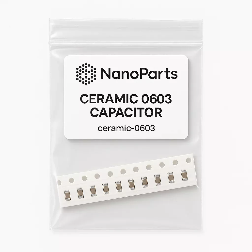 Zentrix Ceramic 0603 Capacitor model 2CA313