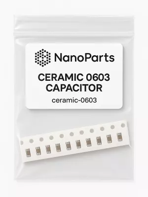 Zentrix Ceramic 0603 Capacitor model 2CA313